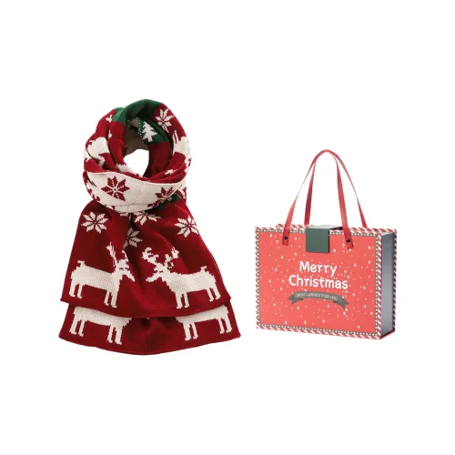 Акриловые вязаные шарфы унисекс