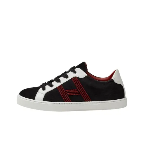 HERMES Avantage Low Топ Стильные Скейтбординги Мужской Черный