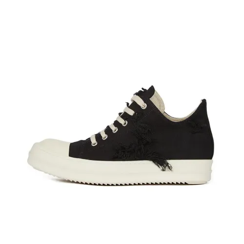 RICK OWENS Low-Top Canvas Shoes Women's