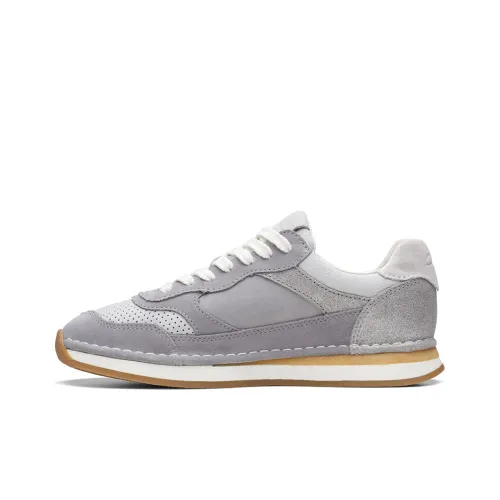 Clarks Casual Низкий Топ Светло-Серый Женский