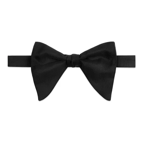GUCCI Шелковый шелковый бант черный мужской