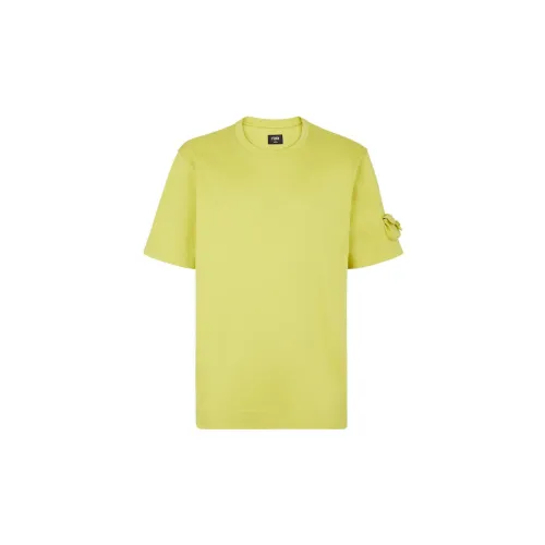 FENDI FW22 T Рубашка Мужская Росток Зеленый