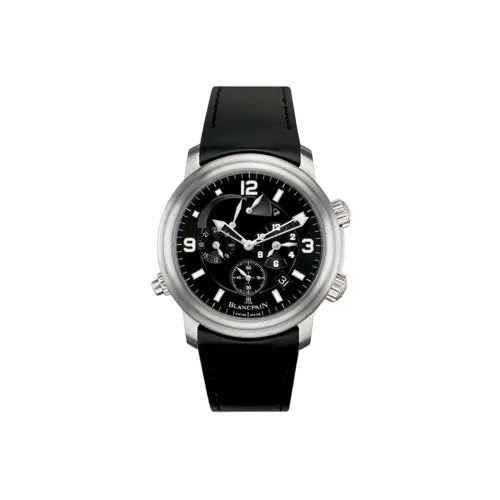 BLANCPAIN Автоматический Механический Механизм Мужские Часы 40 мм Черный Циферблат