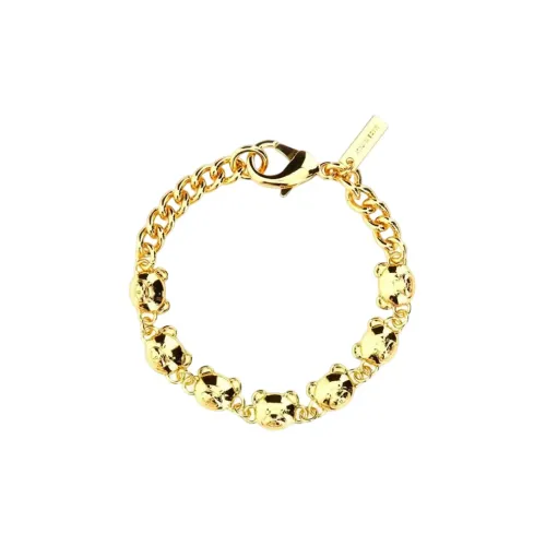 MOSCHINO Браслеты из латани Женские Золотые