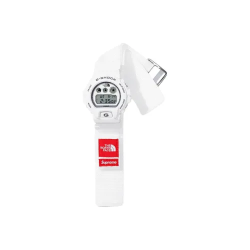 Supreme Кварцевые часы Ткань Ремешок 38 мм Белый циферблат Унисекс