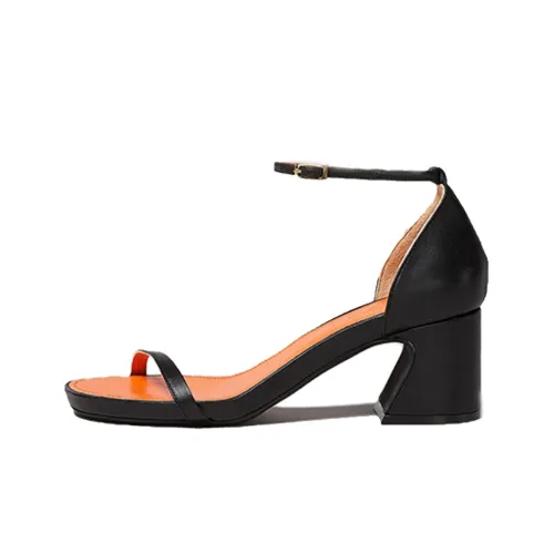 MARNI One Ремешок Сандалии Женские Черные