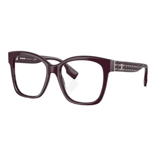 Очки Burberry с диоптриями бордового цвета женские
