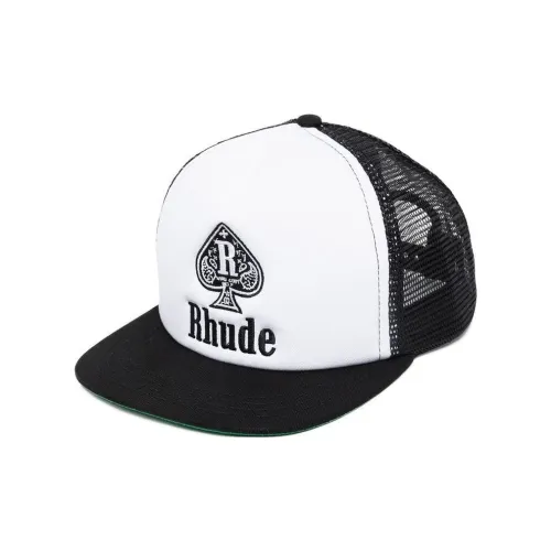 RHUDE Кепки Черный/Белый Мужской