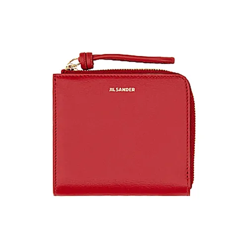 JIL SANDER Телячья кожа Кошелек Женские Красный
