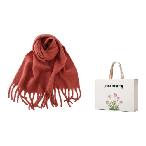 Xuantang Полиэстеровый трикотаж Шарфы Женские