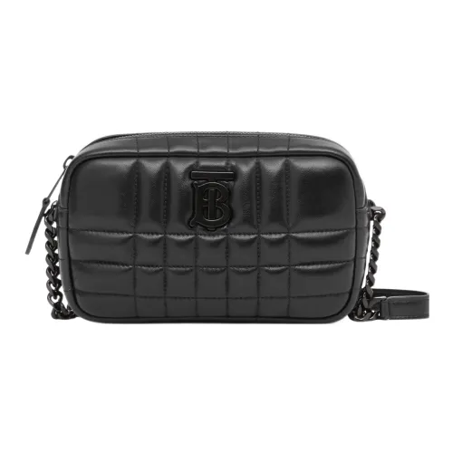 Burberry Lola Сумка из овечьей кожуры с кожаными вставками сумка Camera сумка через плечо женская черная