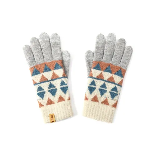 FREE RABBITⅡ Акриловые Вязаные Перчатки Унисекс