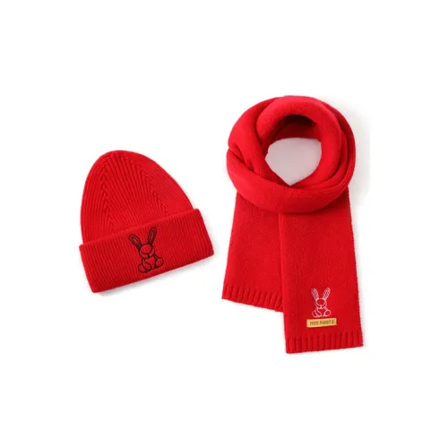 FREE RABBITⅡ Вязаные шарфы Унисекс