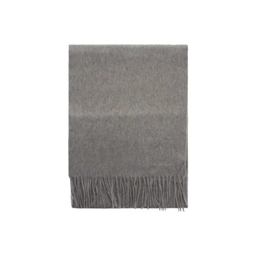 MaxMara Кашемир Вязаные Шарфы Серые Женские