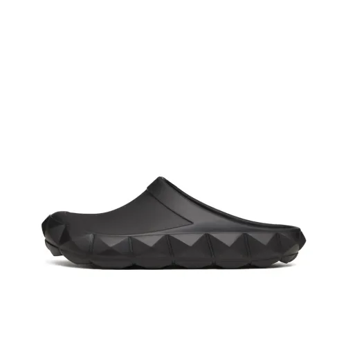 Valentino Roman Stud Мода Тапочки Мужские Черные