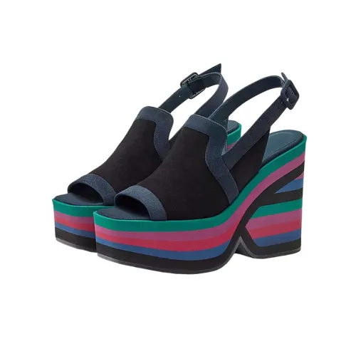 HERMES Edgy 65 One Ремешок Сандалии Женские Многоцветные