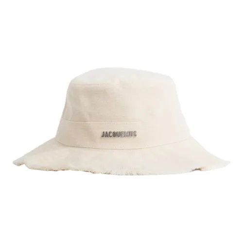 Jacquemus Cotton Bucket Hats Бежевый Мужской