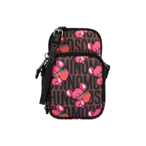 MOSCHINO Полиуретан Одно плечо Через плечо Чехол для телефона Мужской Многоцветный