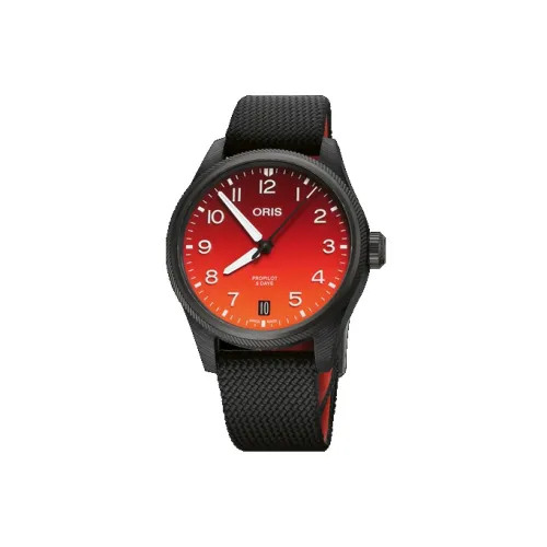 Oris Автоматический Механический Механизм Мужские Часы 41 мм Красный
