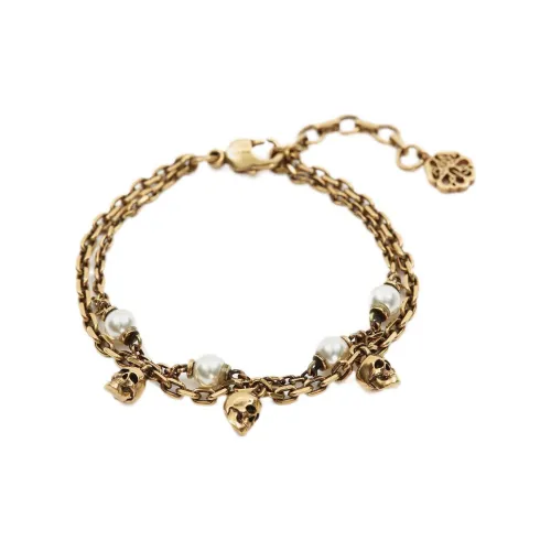 Alexander McQueen Brass Bracelets Женские