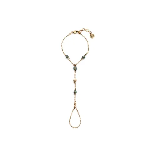 Alexander McQueen Brass Bracelets Золотой Женские
