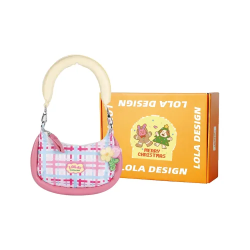 LOLA DESIGN Полиэстер Сумка через плечо Сумка Сумка через плечо Сумка через плечо Маленькая Женская Розовая Фиолетовая