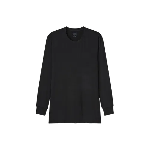 UNIQLO Мужские термофутболки черного цвета