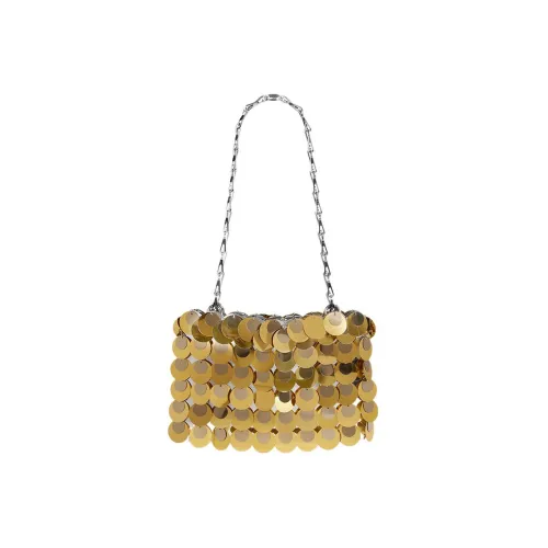 Paco Rabanne Полиуретан Сумка Сумка через плечо Женская Золотая