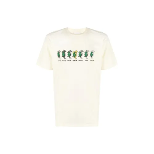 RIPNDIP совместная экрю мужская футболка с коротким рукавом