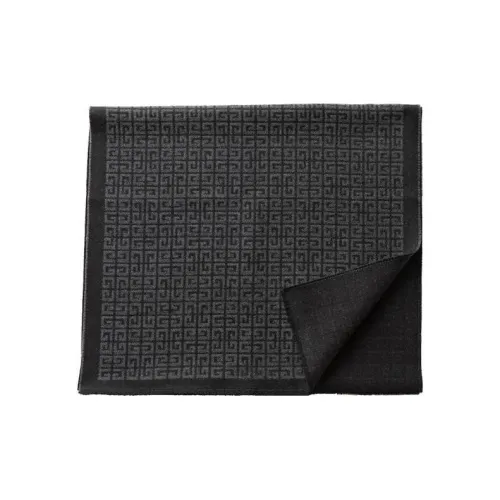 Givenchy Шарфы из шерсти Wool Knit Черный Унисекс
