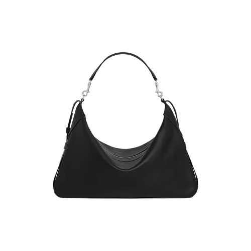 CELINE Romy Collection Сумка через плечо из коровьей кожи сумка для женщин черная