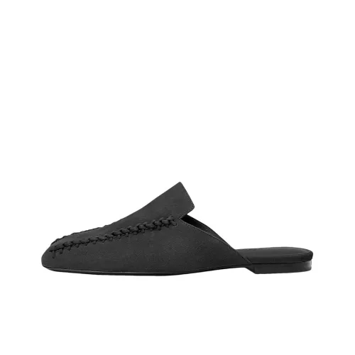 HERMES Declic Домашние тапочки Женские Черные