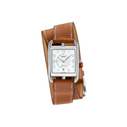 HERMES Cape Cod Наручные часы Автоматический Механический Механизм Белый Циферблат Женский