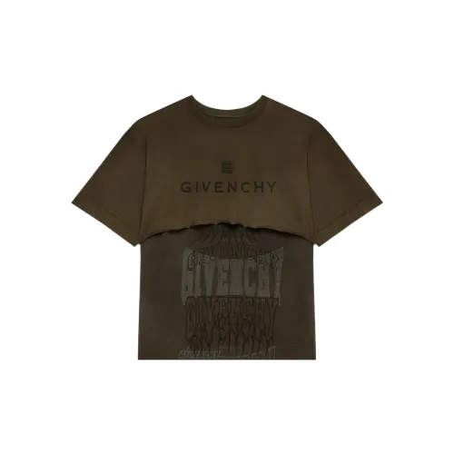 GIVENCHY FW22 T-Shirt Мужской Зеленый