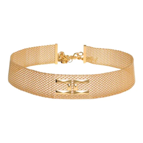 Elisabetta Franchi Металлическая поясная цепь Женская Золотая