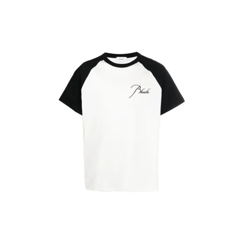 RHUDE Белая Мужская T-Рубашка