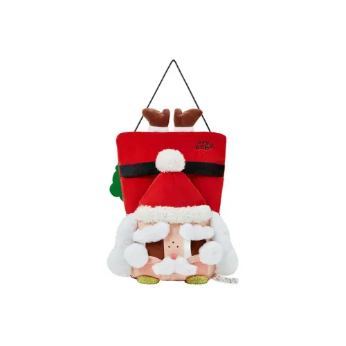 POP MART CRYBABY Lonely Christmas Collection POP MART IP Санта-Клаус Хранение Куклы 44 см