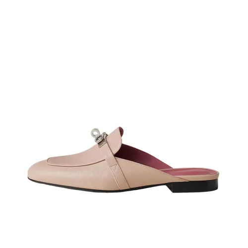 HERMES Oz Домашние тапочки Женские Nude