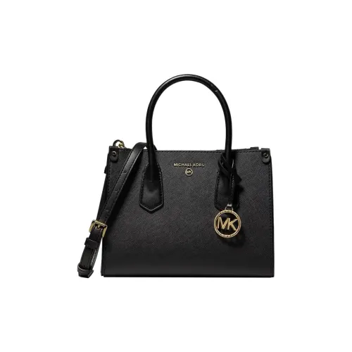 MICHAEL KORS Крест Тисненая кожа Доска Сумка через плечо Сумка Маленькая Женская Черная