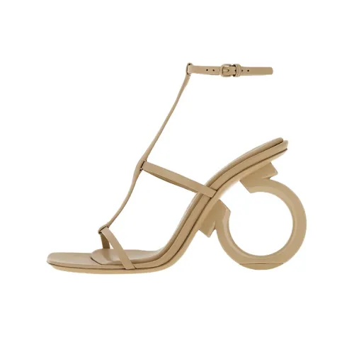 FERRAGAMO Elina One Ремешок Сандалии Женские Светлый Умбра