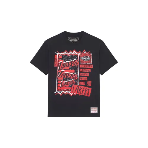 MITCHELL NESS Комплект с короткими рукавами футболка унисекс черный