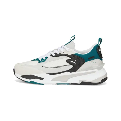 PUMA RS Fast Limiter Suede Low Top Спортивная Повседневная Обувь Унисекс Белый Зеленый