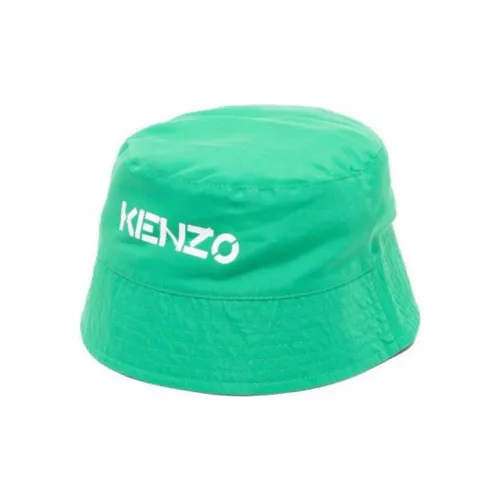 KENZO Полиэстер Шляпа ведра Зеленая для детей