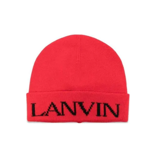 Lanvin Шапки-бини Красный Унисекс