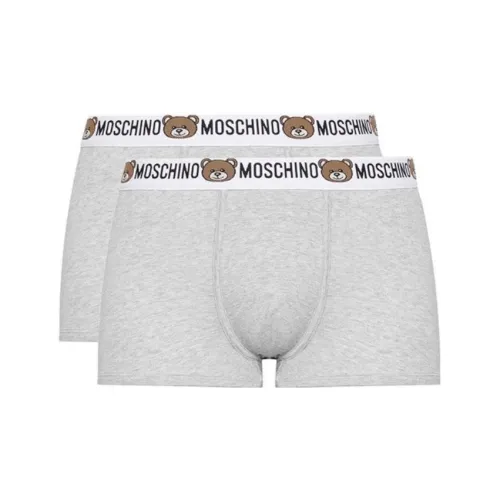 MOSCHINO Gray Men's Boxers MOSCHINO Серый Мужские Боксеры