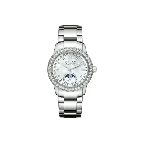 BLANCPAIN Автоматический механический механизм Женские Women's Apparel Collection LADYBIRD Часы 33,7 мм Белый