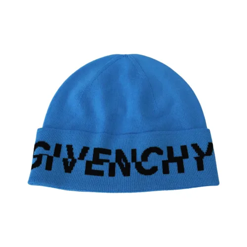 GIVENCHY Шерсть Бини Небесно-Синий Мужской