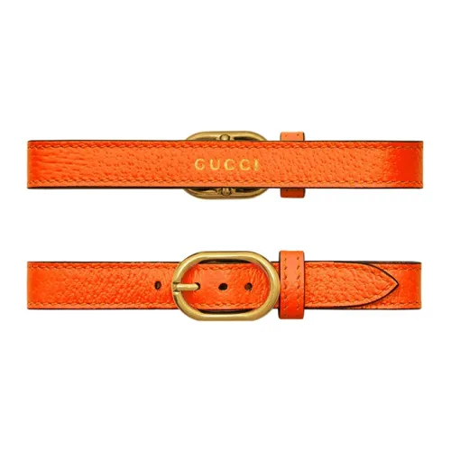 GUCCI Кожа Diana Бамбуковая сумка Плечевой ремень Маленький размер Женский Апельсин