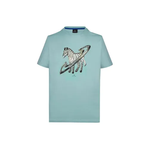 Paul Smith Turkey Blue Men's T-Shirts Пол Смит Турция Синий Мужские Футболки