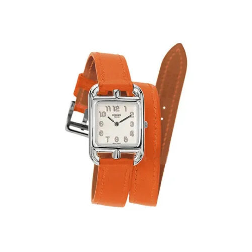 HERMES Cape Cod Наручные часы Кварцевый механизм Белый циферблат Женские